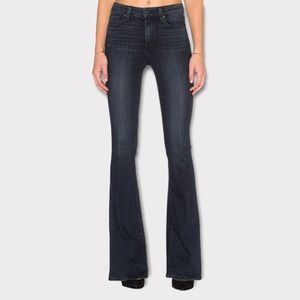 Paige High Rise Bell Canyon Reed / Grey Flare Women Jeans Size 28